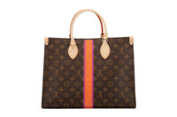 0849. Louis Vuitton On the Go MM Tote Mon Monogram Personalised Canvas, Gold Hardware4