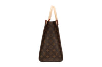 0849. Louis Vuitton On the Go MM Tote Mon Monogram Personalised Canvas, Gold Hardware5