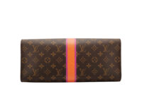 0849. Louis Vuitton On the Go MM Tote Mon Monogram Personalised Canvas, Gold Hardware6