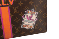 0849. Louis Vuitton On the Go MM Tote Mon Monogram Personalised Canvas, Gold Hardware7
