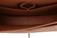 0851. Chanel Vintage Jumbo Double Flap Lambskin Beige, Silver Hardware17