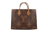 0843. Louis Vuitton On the Go MM Tote Two - Tone Monogram Canvas, Gold Hardware1