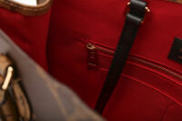 0843. Louis Vuitton On the Go MM Tote Two - Tone Monogram Canvas, Gold Hardware10