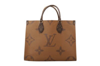 0843. Louis Vuitton On the Go MM Tote Two - Tone Monogram Canvas, Gold Hardware4