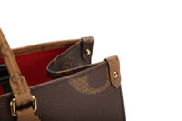 0843. Louis Vuitton On the Go MM Tote Two - Tone Monogram Canvas, Gold Hardware7