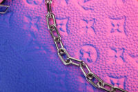 0855. Louis Vuitton Trio Multi Pochette Virgil Abloh Monogram Illusion , Silver Hardware10
