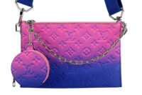 0855. Louis Vuitton Trio Multi Pochette Virgil Abloh Monogram Illusion , Silver Hardware2