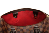0859. Louis Vuitton Speedy 35 Damier Ebene Canvas, Gold Hardware111