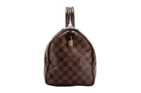 0859. Louis Vuitton Speedy 35 Damier Ebene Canvas, Gold Hardware12