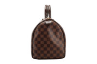 0859. Louis Vuitton Speedy 35 Damier Ebene Canvas, Gold Hardware14