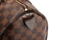 0859. Louis Vuitton Speedy 35 Damier Ebene Canvas, Gold Hardware18