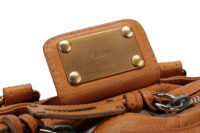 0868. Chloé Paddington Bag Tan Grained Leather, Gold Hardware13