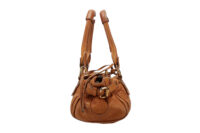 0868. Chloé Paddington Bag Tan Grained Leather, Gold Hardware4