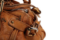 0868. Chloé Paddington Bag Tan Grained Leather, Gold Hardware9