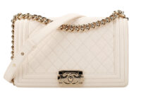 0869. Chanel Boy Bag , Champagne Gold Hardware 1