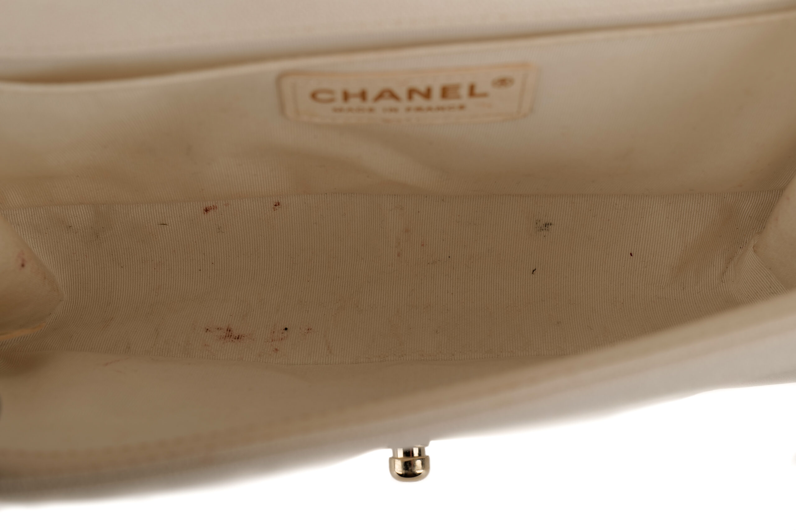 0869. Chanel Boy Bag , Champagne Gold Hardware 14