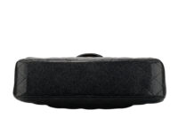 0872. Chanel Classic Medium Double Flap Black Caviar, Gold Hardware6