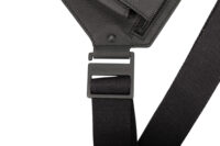 0874. Louis Vuitton Take-off Sling Crossbody Matte Black Leather, Black hardware11