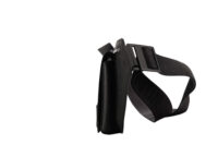 0874. Louis Vuitton Take-off Sling Crossbody Matte Black Leather, Black hardware5