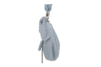 0877. Prada Re-Edition 2000s mini bag Light blue Re-Nylon , Silver Hardware5