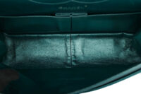 0886. Chanel Reissue 2.55 Cyan Double Flap Bag, Silver Hardware18