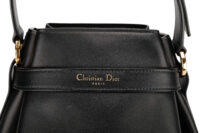 0891. Christian Dior C'est Dior Black Bag, Gold Hardware9