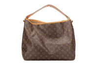 0896. Louis Vuitton Delightful MM monogram canvas shoulder bag, Gold hardware3
