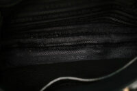 0897. Prada Vitello Daino Black tote, Gold Hardware11