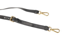 0897. Prada Vitello Daino Black tote, Gold Hardware9