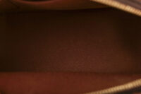 0817. Louis Vuitton Alma BB Brown Monogram bag , Gold Hardware11