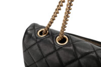 0895. Chanel Vinage Flap Bag Black, Gold Hardware11