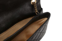 0895. Chanel Vinage Flap Bag Black, Gold Hardware17