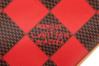 0904. Louis Vuitton Damier Pop Chess Messenger Red Coated Canvas, Gold Hardware10