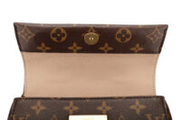 0911. Louis Vuitton Cluny Mini Brown Top Handle Monogram Bag, Gold Hardware10