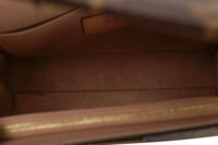 0911. Louis Vuitton Cluny Mini Brown Top Handle Monogram Bag, Gold Hardware12