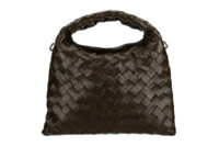 0914. Bottega Veneta Mini Hop Green Leather crossbody1