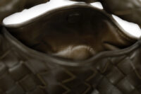 0914. Bottega Veneta Mini Hop Green Leather crossbody10