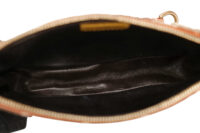 0921. Louis Vuitton Troupe L’oreil Brown Velvet, Gold Hardware10