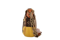 0921. Louis Vuitton Troupe L’oreil Brown Velvet, Gold Hardware4