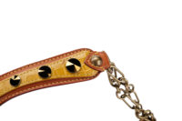 0921. Louis Vuitton Troupe L’oreil Brown Velvet, Gold Hardware8