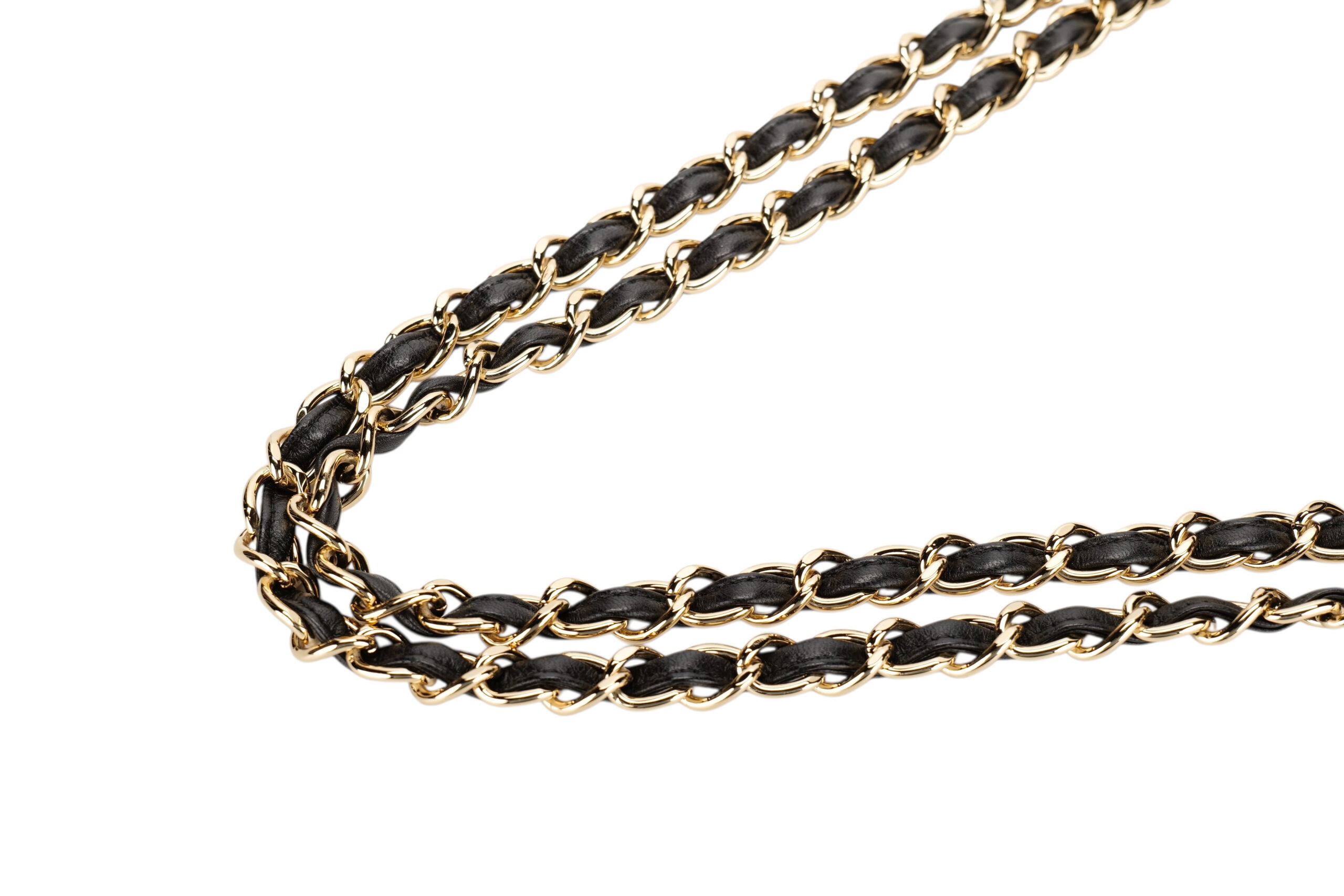 0924. Chanel Classic Jumbo Double Flap Black Lambskin Leather, Gold Hardware12