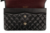 0924. Chanel Classic Jumbo Double Flap Black Lambskin Leather, Gold Hardware14