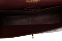 0924. Chanel Classic Jumbo Double Flap Black Lambskin Leather, Gold Hardware16
