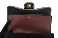 0924. Chanel Classic Jumbo Double Flap Black Lambskin Leather, Gold Hardware17