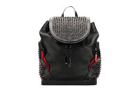 0925. Christian Louboutin Explorafunk Black Leather, Ruthenium Hardware1