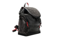 0925. Christian Louboutin Explorafunk Black Leather, Ruthenium Hardware2