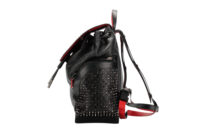 0925. Christian Louboutin Explorafunk Black Leather, Ruthenium Hardware6