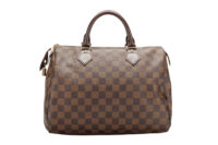 0929. Louis Vuitton Speedy 30 Brown Damier Ebene Canvas, Gold Hardware2