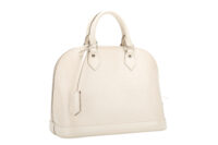 0930. Louis Vuitton Alma PM Ivorie Epi Leather, Silver hardware2