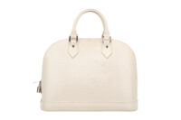 0930. Louis Vuitton Alma PM Ivorie Epi Leather, Silver hardware4